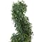3ft. Unlit Artificial Two-Tone Boxwood Spiral Topiary Tree with Round Pot